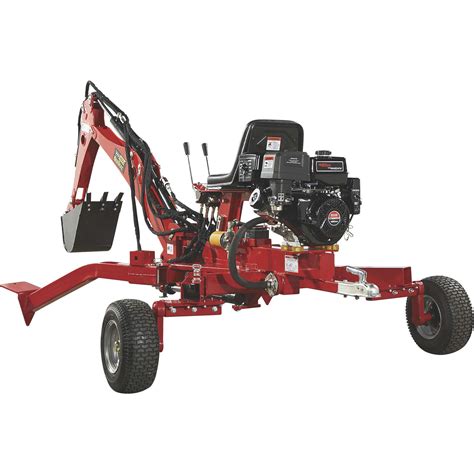 towable backhoe trencher 15 hp